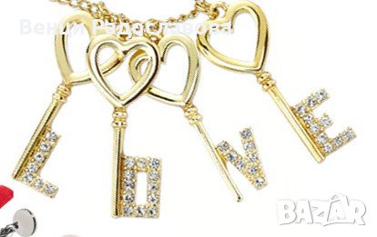 Колие LOVE, ново!