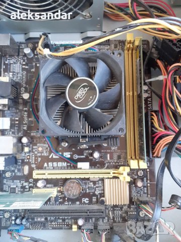 Asus FM2. Със проц. А8.6600К.DDR3.8GB., снимка 3 - Дънни платки - 36832801