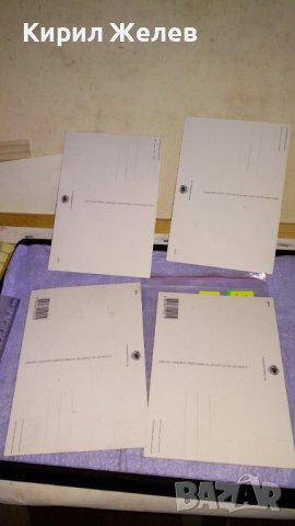 ЛОТ 4 СТАРИ ПОЩЕНСКИ КАРТИЧКИ ТЕМА КОЛЕДНО - НОВОГОДИШНИ ЧЕСТИТКИ ЗИМНИ ПРАЗНИЦИ 7438, снимка 5 - Филателия - 38809944