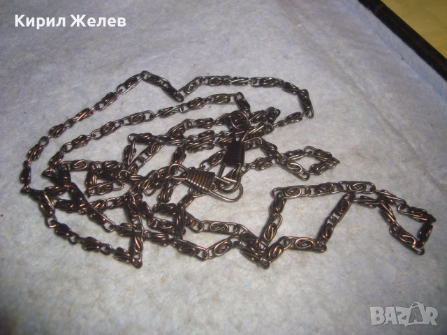 КРАСИВА ЗДРАВА СТОМАНЕНА РЕТРО ПЛЕТКА ВЕРИЖКА СИНДЖИРЧЕ КЮСТЕК 30156