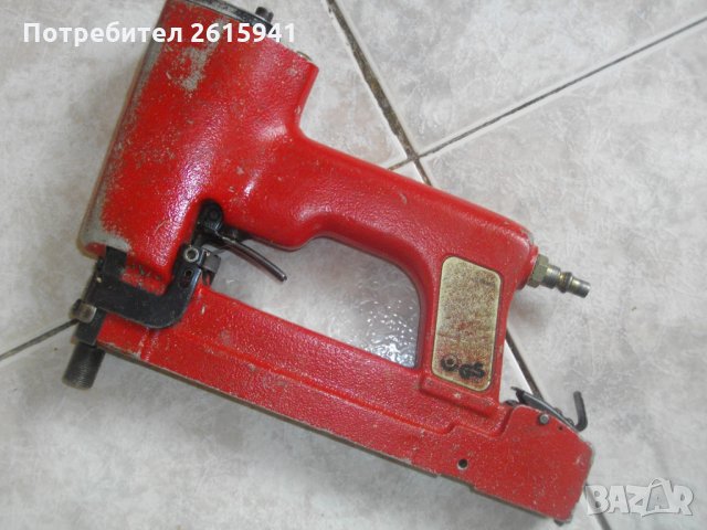 GS Pneumatic Taker-Пневматичен-Професионален-Алуминиев Изцяло-Такер-На въздух-Немски, снимка 1