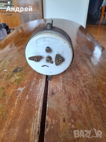 Стар часовник,будилник Mera Poltik #5, снимка 4 - Антикварни и старинни предмети - 53597293
