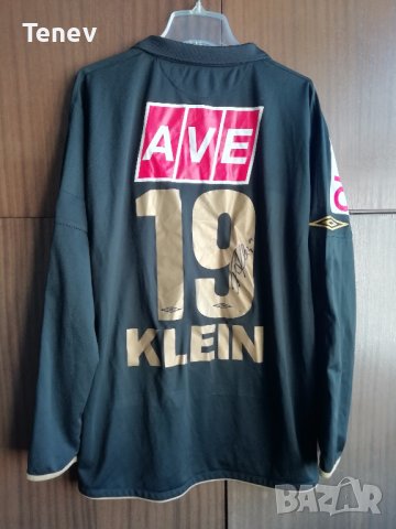 LASK Florian Klein мачова футболна тениска тениска фланелка с автограф , снимка 2 - Тениски - 37585375