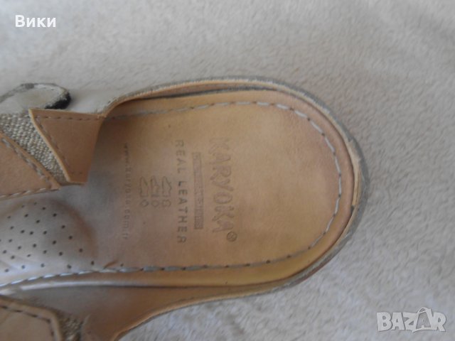  Дамски ортопедични  сандали Karyoka, снимка 5 - Сандали - 26774244