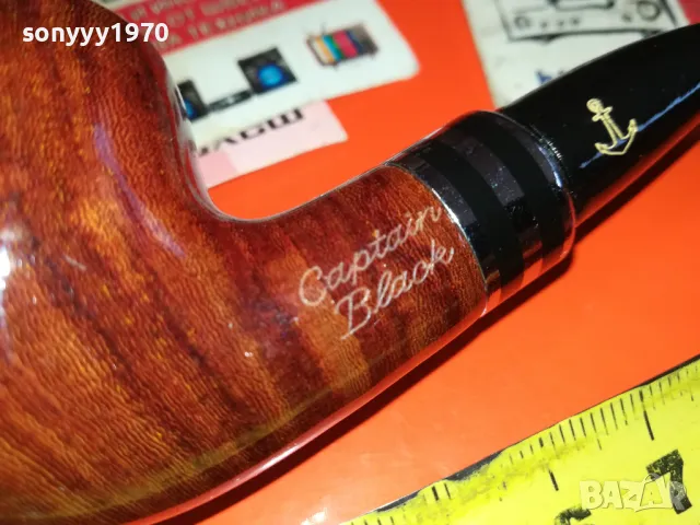 CAPTAIN BLACK-ЛУЛА ВНОС SWISS 0312241101, снимка 3 - Лули - 48205257