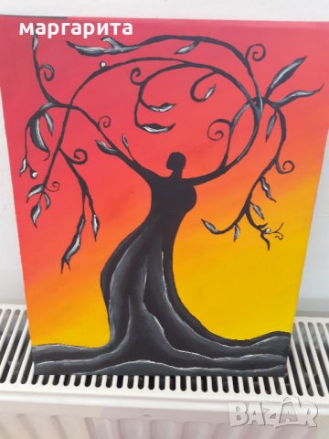 авторска картина маслени бои