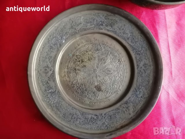 Стари ПЕРСИЙСКИ Месингови Съдове, снимка 4 - Антикварни и старинни предмети - 43336265