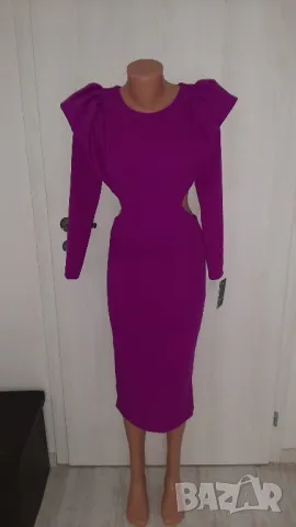 Нова рокля с гол гръб , снимка 2 - Рокли - 49252418