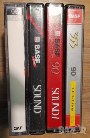 Basf 353 FE I live 90 Basf Sound I 90JVC AFI 90Нормални аудио касети