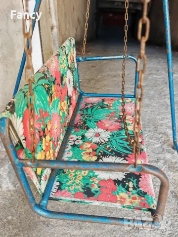 Стара градинска люлка, снимка 11 - Антикварни и старинни предмети - 50963222