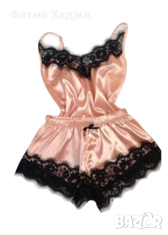 Елегантна дамска пижама, снимка 4 - Пижами - 52542663