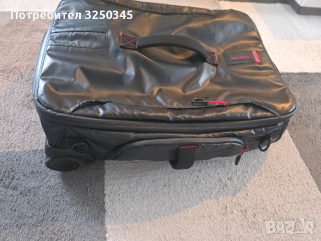 Куфар с колела Samsonite 55x38см., снимка 10 - Куфари - 52488573