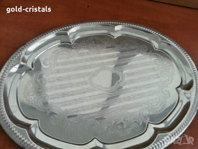 стар метален поднос  , снимка 2 - Антикварни и старинни предмети - 27310264