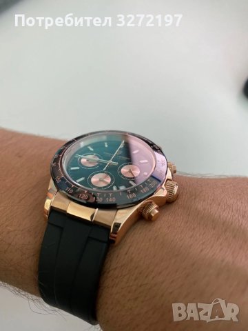 Кварцов часовник PAGANI DESIGN,сапфир,Seiko VK63 механизъм,авт.дата,хронограф,водоустойчив 100 м., снимка 11 - Мъжки - 43676685