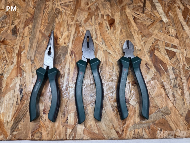 Комплект клещи Parkside 3 броя, снимка 2 - Други инструменти - 52810509