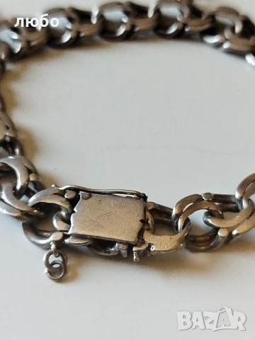 Сребърна Гривна със Сребърни Монети Америка , снимка 9 - Гривни - 49169895