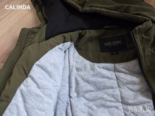 Детско юношеско ново зимно яке CARS JEANS 13-14 години момче, снимка 2 - Якета - 52492985