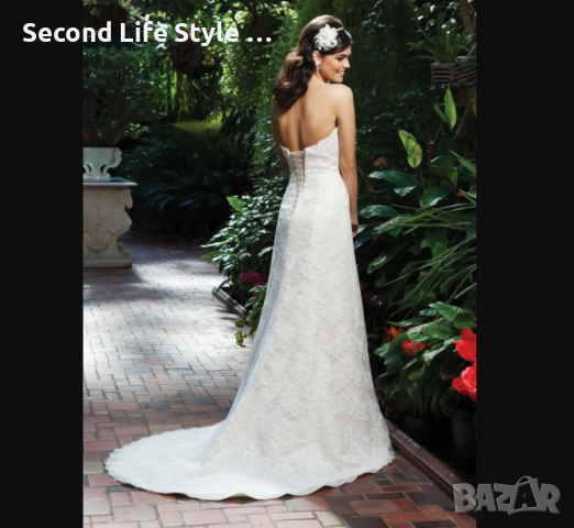 Сватбена рокля Sincerity Bridal р-р L-XL - цвят слонова кост