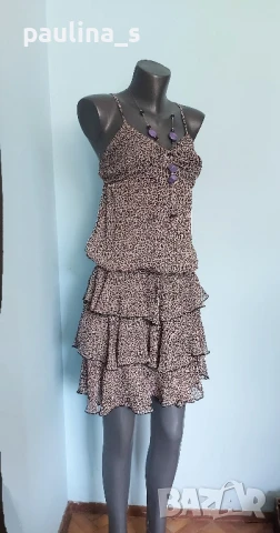 Четири различни броя / Памучна зелена рокля "S'Oliver", "H&M", " GanJana" , снимка 12 - Рокли - 14642612