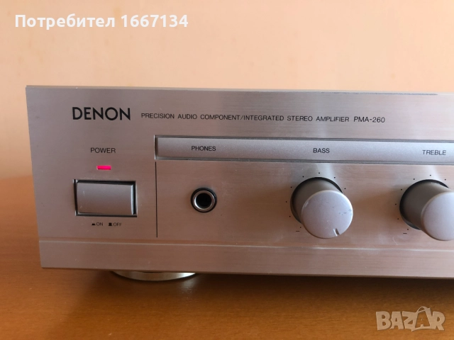 DENON  PMA-260, снимка 2 - Ресийвъри, усилватели, смесителни пултове - 52985387
