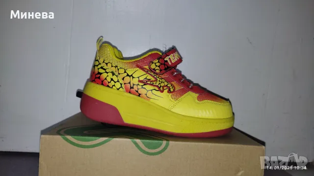 Маратонки с колелца TENGREN, снимка 3 - Детски маратонки - 48674085