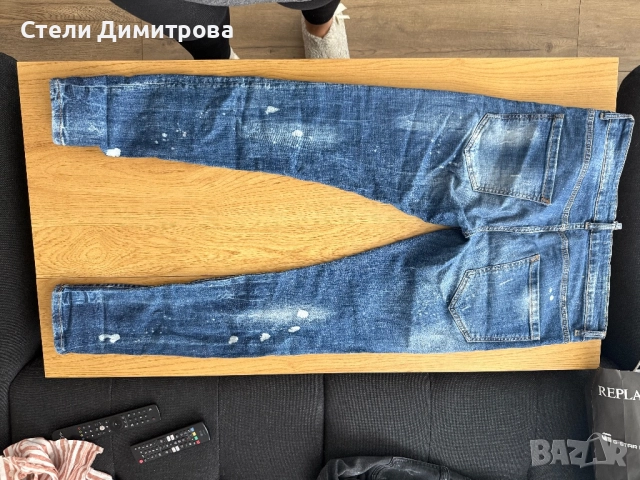 Дънки DSQUARED2 размер S, снимка 8 - Дънки - 52368597