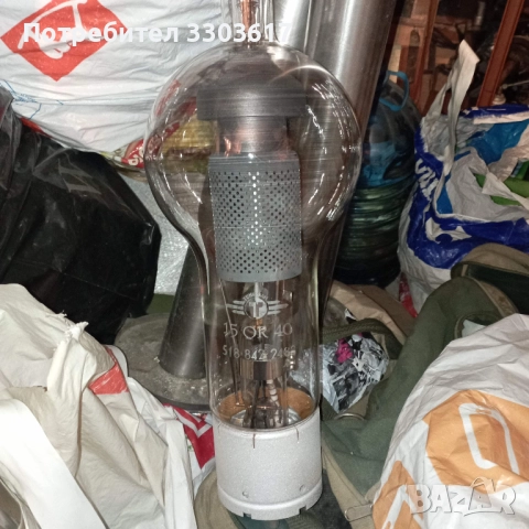 15QR40  мощен триод