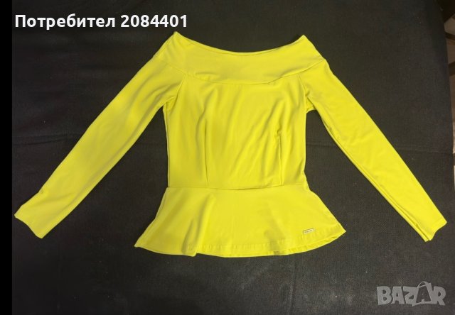 Пролетна дамска блуза размер М, снимка 2 - Блузи с дълъг ръкав и пуловери - 43786243