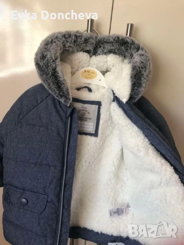 Ново детско яке за момче George 9-12м , снимка 2 - Бебешки якета и елеци - 51310715