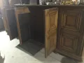 Стар шкаф за трапезария, хол, кухня масив., снимка 1