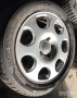 ОРИГИНАЛНИ 4бр алуминиеви джанти за AUDI АУДИ 5х112 + гуми 7мм грайфер 205/55/16 DOT 0318 , снимка 1