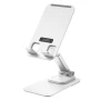 Стойка за телефон за Бюро, Маса, Digital One SP00994 , въртяща се на 360 гр., Универслана, бяла,  ре, снимка 2