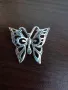 нова сребърна висулка пеперуда, снимка 5