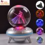3D кристална топка LED,Goku,Star Wars R2-D2,Darth Vader,Harley Quinn,, снимка 3