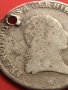 Сребърна монета 1/4 кроненталер 1797г. Франц втори Будапеща Австрийска Нидерландия 13633, снимка 4