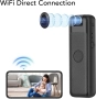 Мини Wifi body camera камера за тяло с Wifi и въртящ се обектив 180°, снимка 1
