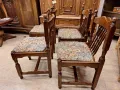 дъбови столове за трапезария к  - т 4 броя, снимка 4