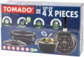 Комплект за готвене Tomado от 4 части - С незалепващо покритие.Нови и неизползвани, снимка 1