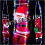 Катерещ се Дядо Коледа по светеща въжена стълба 60 см, снимка 1 - Декорация за дома - 43185144