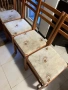 Продавам четири дървени стола за хранене., снимка 2