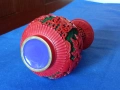 Китайска ваза от Цинобър, снимка 5