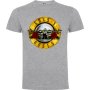 Нова мъжка тениска с логото на музикалната група GUNS N'ROSES с надпис на гърба, снимка 1 - Тениски - 43920017