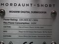 Mordaunt Short  MS409W Subwoofer, снимка 5
