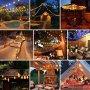 String Lights LED верига 25 крушки за парти украса празнични светлини декорация рожден ден сватба 9м, снимка 4