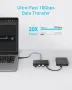 Нов USB-C Хъб Anker, 4 порта, 10Gbps, 100W PD за MacBook, iPad, Dell, снимка 7