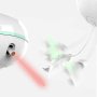 Автоматична интерактивна лазерна играчка за котки – електрическа произволна въртяща се лазерна показ, снимка 7