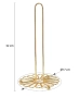 Златиста поставка за домакинска хартия , снимка 2