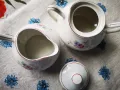 Лот порцеланови латиера (каничка) и захарница, снимка 5