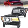 Комплект LED фарове за GRAND CHEROKEE 2011 - 2013 с начална анимация, снимка 2