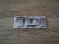 сребриста емблема TDI за Volkswagen , снимка 1